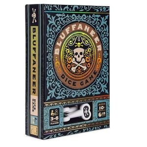 Bluffaneer Dice Game Family Party Game Bone-Shaped Dice Board Game